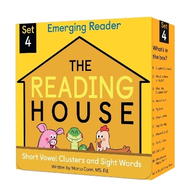 The Reading House Set 4: Short Vowel Clusters and Sight Words -  The Reading House