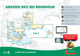 Sportbootkarten Satz 4: Großer Belt bis Bornholm (Ausgabe 2023) - 