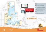 Sportbootkarten Satz 5: Kattegat (Ausgabe 2023) - 