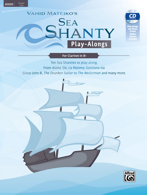Sea Shanty Play-Alongs for Clarinet in Bb - Vahid Matejko