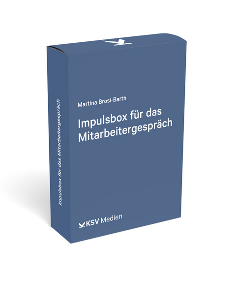 Impulsbox für das Mitarbeitergespräch - Kartenset - Martina Brosi-Barth