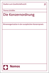 Die Konzernordnung - Thomas Schüßler