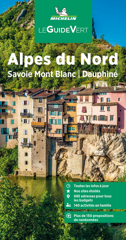 Le Guide Vert Alpes du Nord, Savoie, Dauphiné -  Michelin