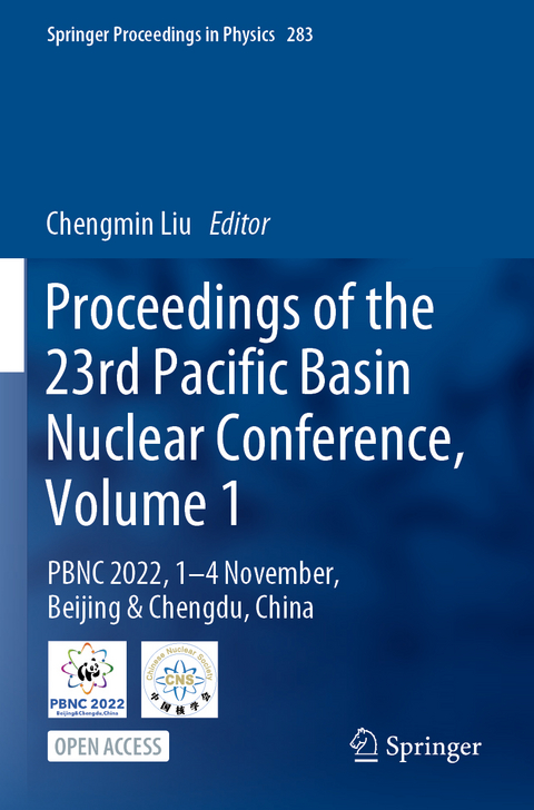 Proceedings of the 23rd Pacific Basin Nuclear Conference, Volume 1 - 