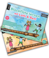 Blockflöte lernen mit Lotti & Ben – Band 1 + 2 im Set! - Susanne Hossain