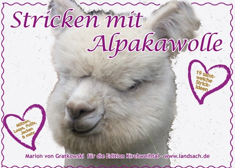 Stricken mit Alpakawolle - Marion von Gratkowski