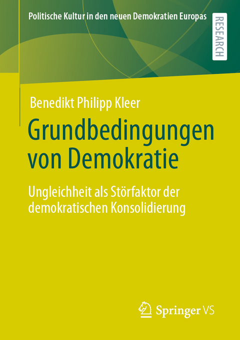 Grundbedingungen von Demokratie - Benedikt Philipp Kleer