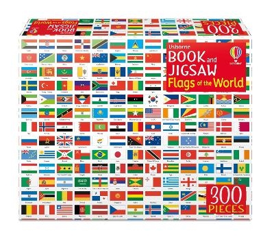 Usborne Book and Jigsaw Flags of the World - Sue Meredith