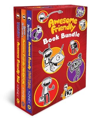 Awesome Friendly 3-Book Hardcover Gift Set - Jeff Kinney