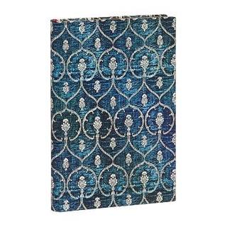 Blue Velvet Mini Lined Hardcover Journal - Paperblanks