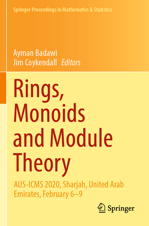 Rings, Monoids and Module Theory - 