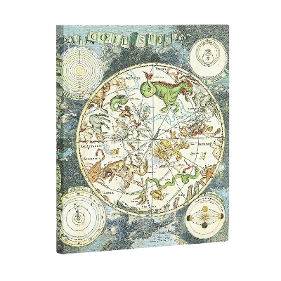 Celestial Planisphere Ultra Lined Softcover Flexi Journal -  Paperblanks
