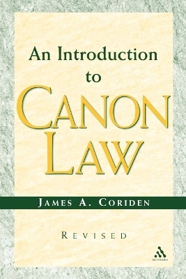 An Introduction to Canon Law Revised Edition - James A. Coriden  JCD JD