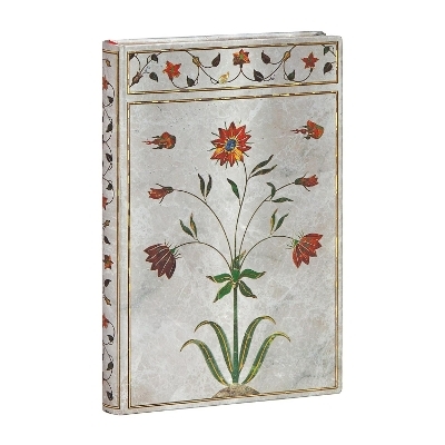 Mumtaz (Taj Mahal Flowers) Mini Unlined Hardcover Journal -  Paperblanks
