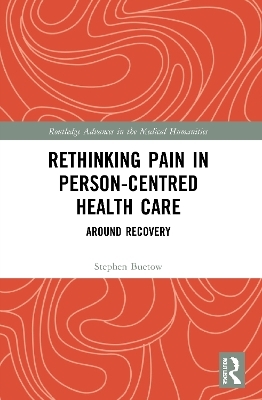 Rethinking Pain in Person-Centred Health Care - Stephen Buetow