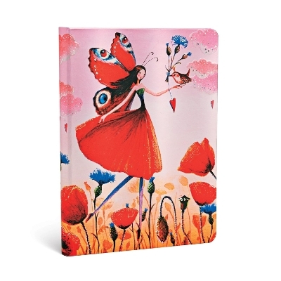 Poppy Field Lined Hardcover Journal -  Paperblanks