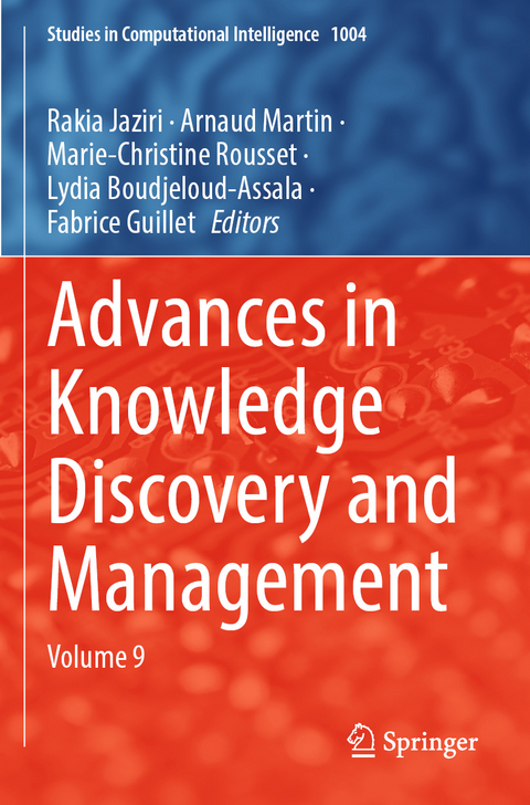 Advances in Knowledge Discovery and Management - 