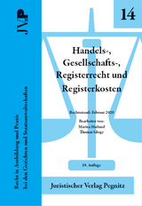 Handels-, Gesellschafts-, Registerrecht und Registerkosten - Marina Hailand, Thomas Gloge