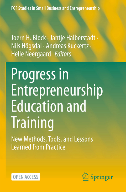 Progress in Entrepreneurship Education and Training - 