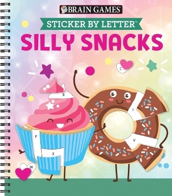 Brain Games - Sticker by Letter: Silly Snacks -  Publications International Ltd,  New Seasons,  Brain Games