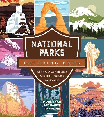 National Parks Coloring Book -  Editors of Chartwell Books