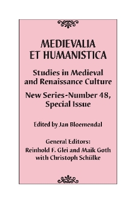 Medievalia et Humanistica, No. 48 - 