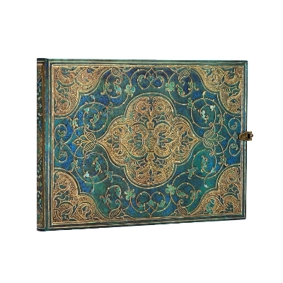 Turquoise Chronicles (Turquoise Chronicles) Unlined Guest Book -  Paperblanks
