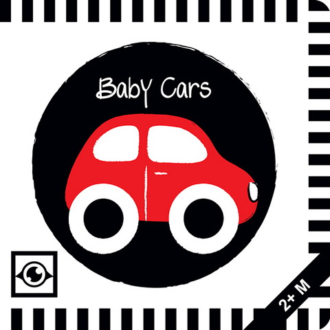 Baby Cars: Kontrastbuch für Babys mit Öffnungen · kontrastreiche Bilder angepasst an Babyaugen · Schwarz Weiß Rot Buch für Neugeborene · Mein erstes Bilderbuch · Montessori Buch - Agnieszka Sawczyn