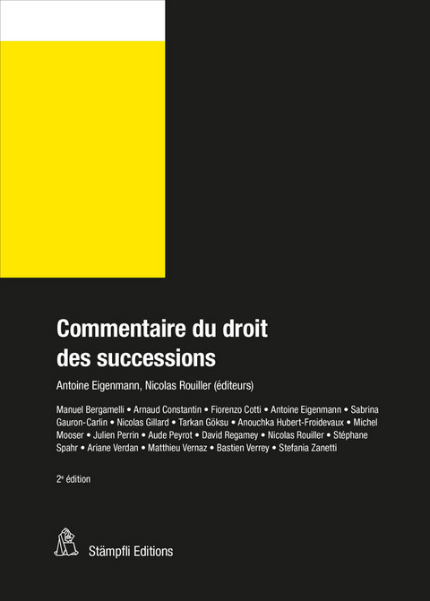 Commentaire du droit des successions