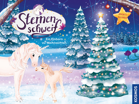 Sternenschweif Adventskalender, Ein Einhorn zu Weihnachten, - Linda Chapman