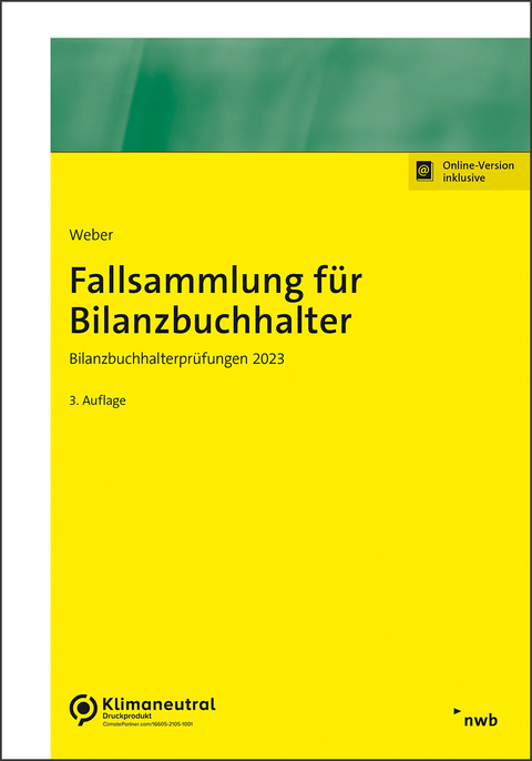 Fallsammlung für Bilanzbuchhalter - Martin Weber