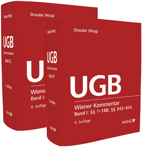 Wiener Kommentar zum UGB PAKET Band 1 + Band 2 - 