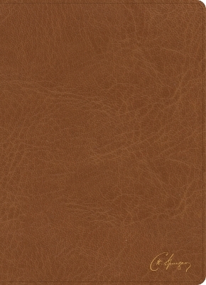 KJV Spurgeon Study Bible, Tan Leathertouch