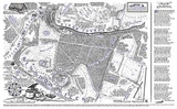 Map of Wittenham Clumps and Little Wittenham Wood showing footpaths and archaeological features. Together with the poem 'The Money Pit - or - The Sinodun Hoard'. - Lucas, Robin Alexander