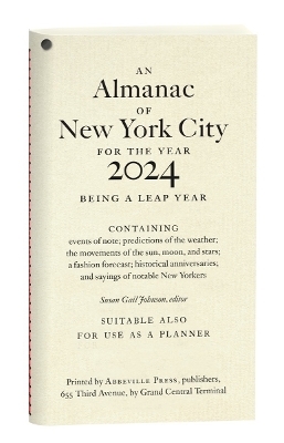 An Almanac of New York City for the Year 2024 - Susan Gail Johnson