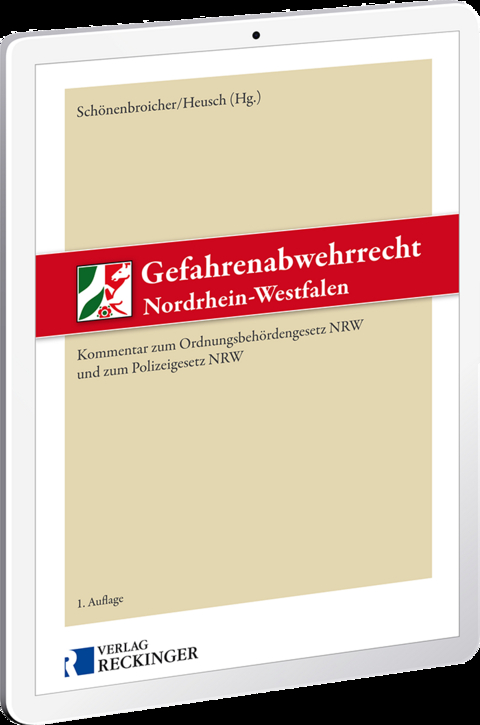Gefahrenabwehrrecht Nordrhein-Westfalen - Digital - 