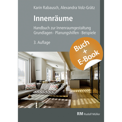 Innenräume 3.A. - mit E-Book (PDF) - Alexandra Volz-Grätz, Karin Rabausch