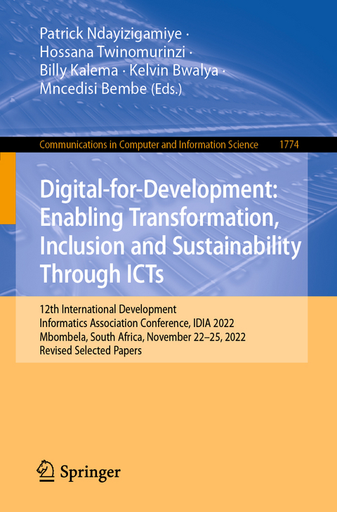 Digital-for-Development: Enabling Transformation, Inclusion and Sustainability Through ICTs - 