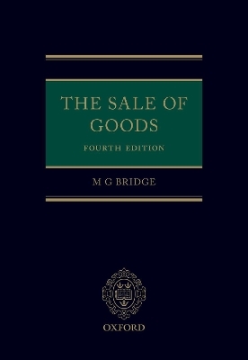 The Sale of Goods - Michael Bridge