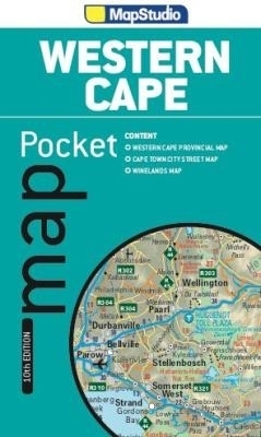 Pocket Map Western Cape - MapStudio MapStudio