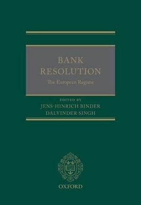 Bank Resolution: The European Regime - 