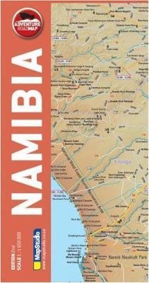 Adventure road map Namibia - MapStudio MapStudio