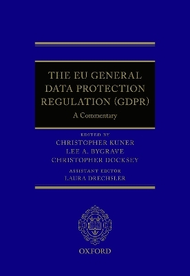 The EU General Data Protection Regulation (GDPR) - 