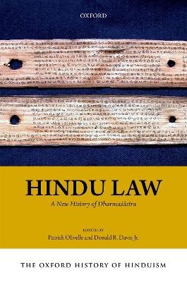 The Oxford History of Hinduism: Hindu Law - 