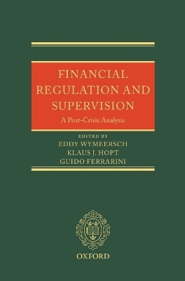 Financial Regulation and Supervision - 