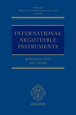 International Negotiable Instruments - Benjamin Geva, Sagi Peari