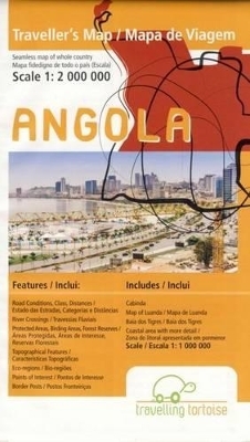 Angola Traveller's Map / Mapa De Viagem
