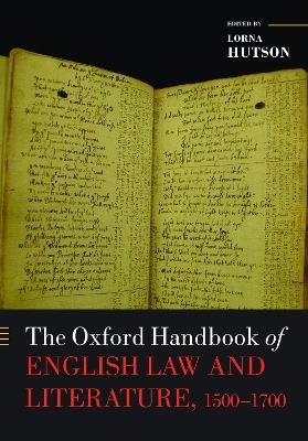 The Oxford Handbook of English Law and Literature, 1500-1700 - 