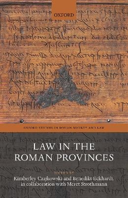 Law in the Roman Provinces - 