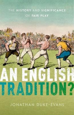An English Tradition? - Jonathan Duke-Evans